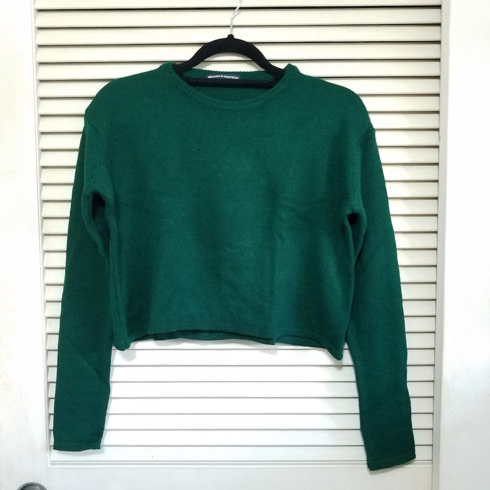Brandy Melville Forest Green Erica Sweatshirt